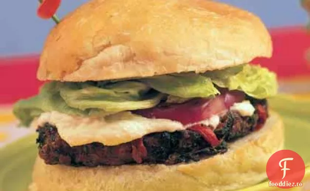 Burgeri în stil grecesc cu feta Aioli