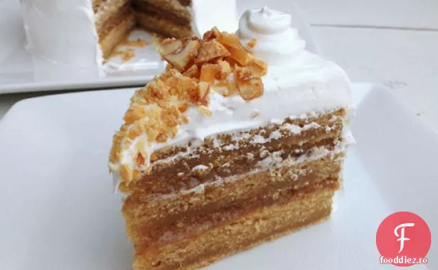 Tort Cu Unt De Arahide-Banane