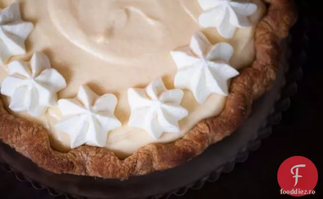 Peaches n ' Cream Mousse Pie