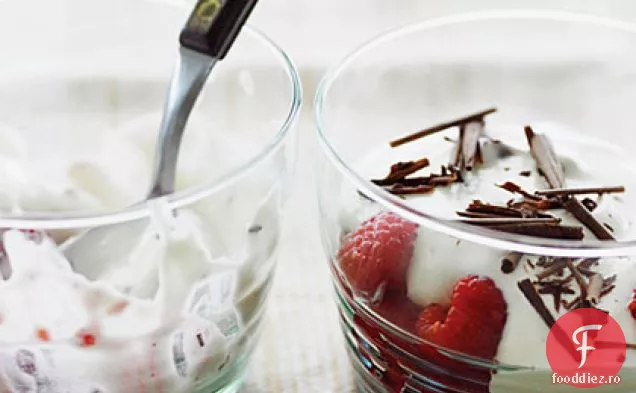 Parfaituri de zmeură, Ricotta și ciocolată