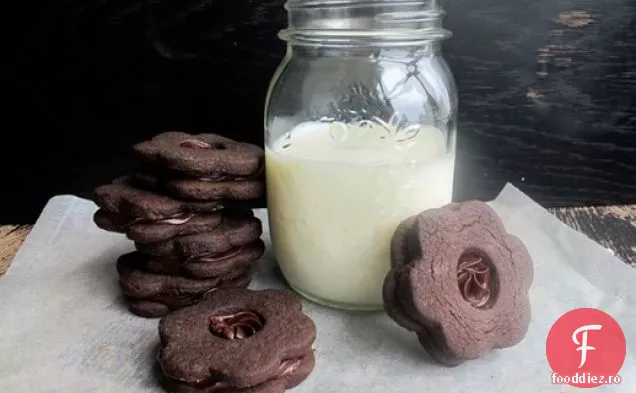 Cookie-Uri Sandwich Cu Ciocolată