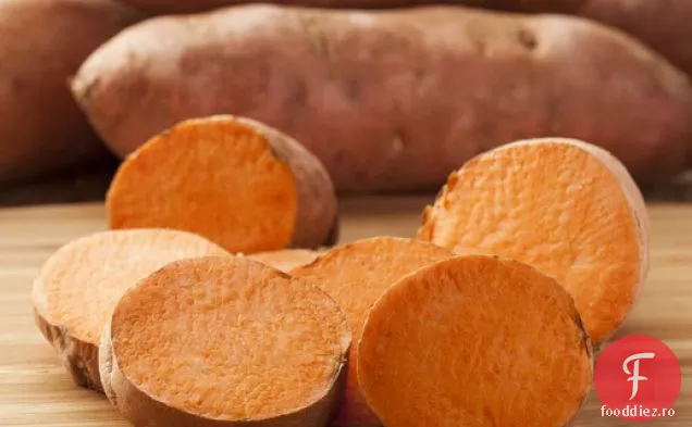 Brioche De Cartofi Dulci Pâine Prăjită Franceză