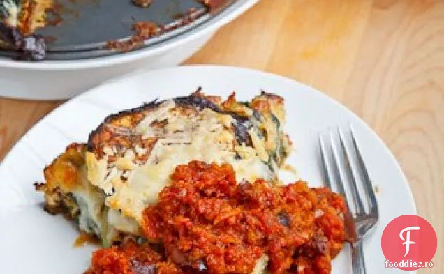 Tortino de vinete într-un sos Kalamata Olive Marinara