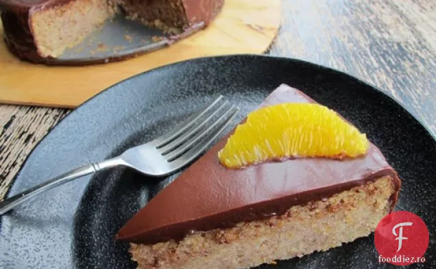 Tortă De Ciocolată Cu Alune Cu Ganache Espresso