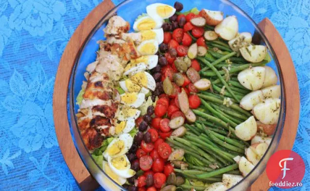 Salată De Pui La Grătar Cu Ni