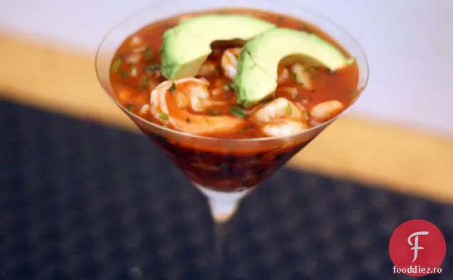 Cina în seara asta: Cocktail de creveți în stil Mexican (Coctel de Camarones)