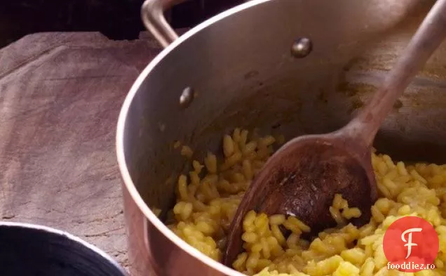 Risotto de șofran și lămâie din ' un fel de mâncare bun
