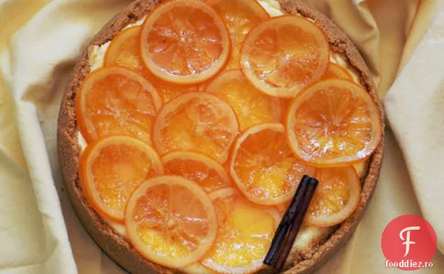 Cheesecake Cu Flori De Portocal