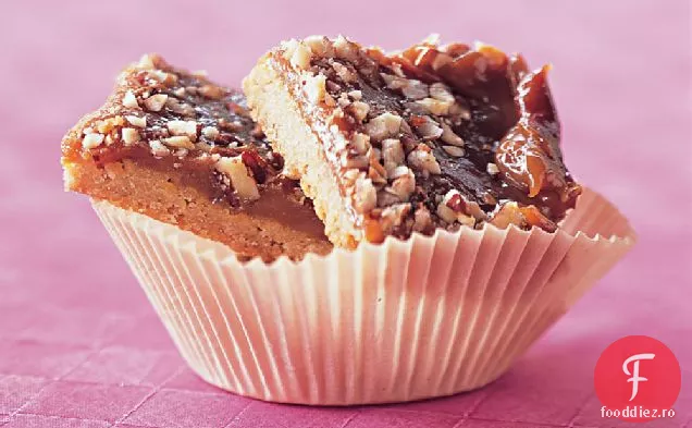 Bare De Caramel-Pecan Cu Două Straturi