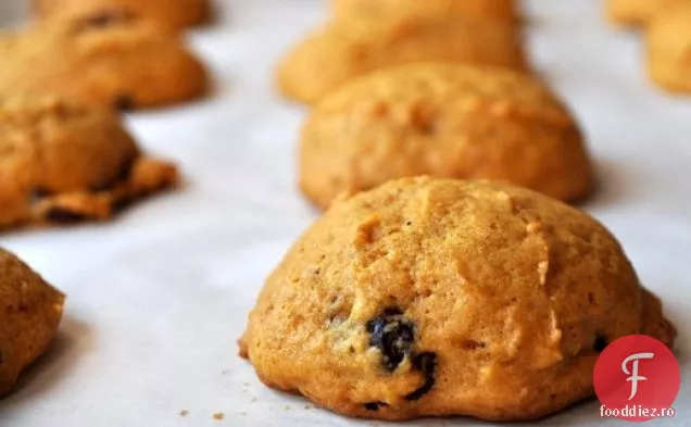 Cookie-Uri De Dovleac Portocaliu De Afine