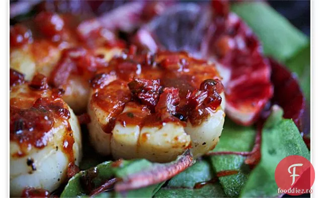 Scoici Cu Caramel Portocaliu De Sânge