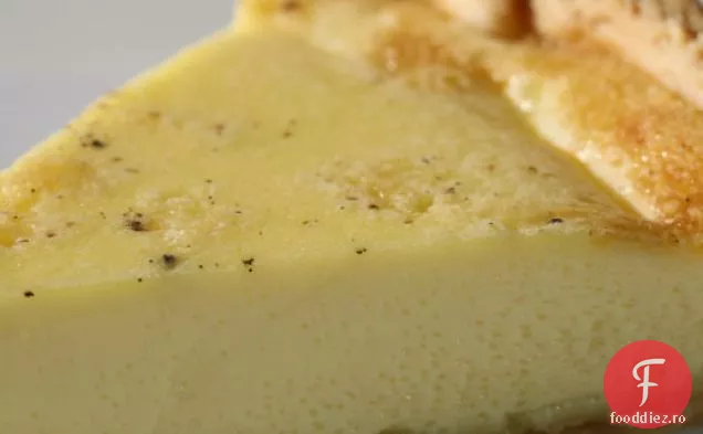 Franceză într-o clipă: Quiche dulce de vanilie