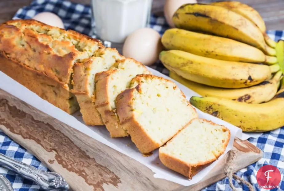 Plăcintă Cu Cremă De Banane