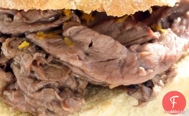 Franceză într-o clipă: sandwich-uri Daube friptură de vită
