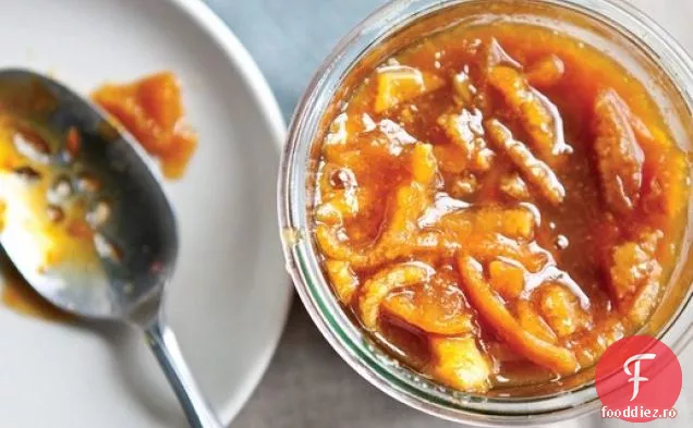 Mandarină cu miere și marmeladă de lămâie din diminețile cu cereale integrale