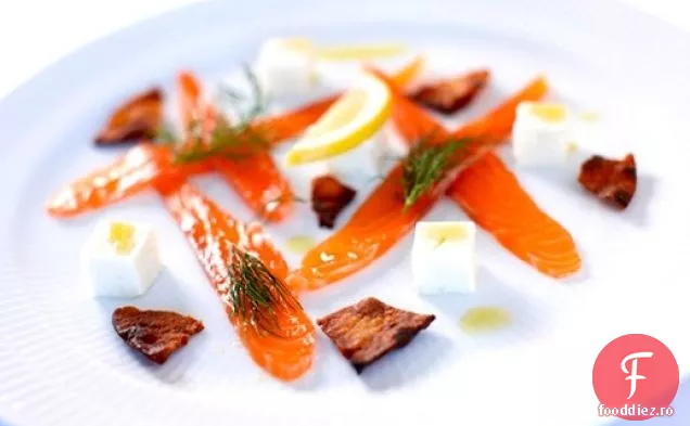 Serios Scandinav: Somon Afumat Cu Sunchoke Pat 4