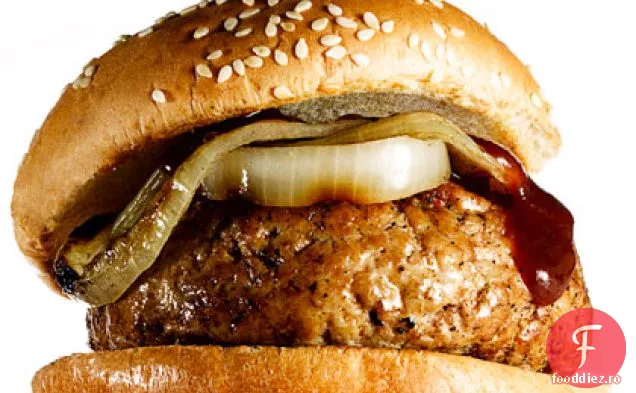 Burgeri de curcan BBQ