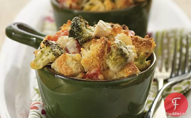 Cobbler de pui și Broccoli