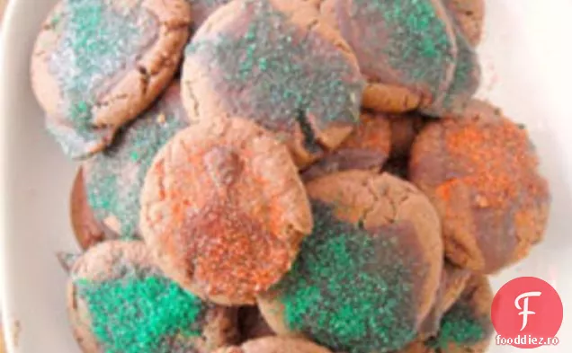 Gatiti cartea: cookie-uri de ciocolata de Craciun