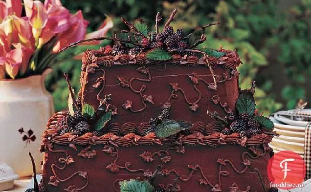 Tortul mirelui din catifea de ciocolată