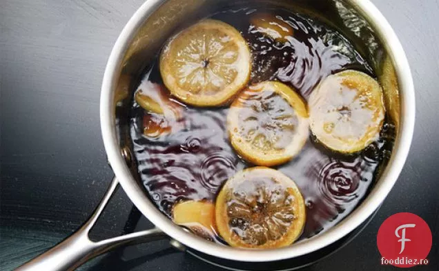 Cocs fiert cu ghimbir și lămâie