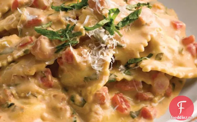 Paste Toscane Cu Cremă De Roșii-Busuioc