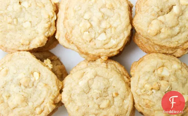 Cookie-Uri De Macadamia Cu Ciocolată Albă