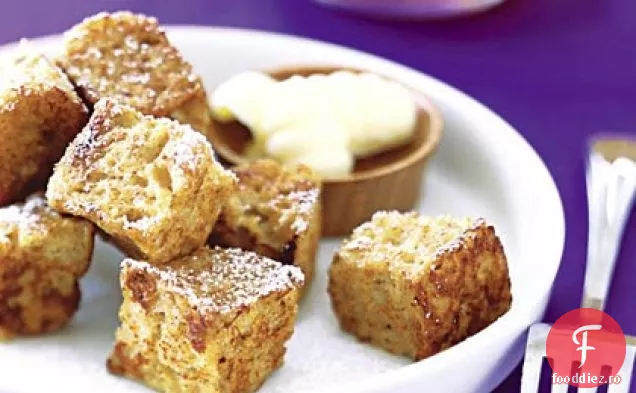 Mușcături De Pâine Prăjită Franceză