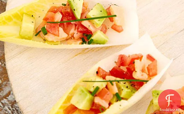 Endive cu somon afumat