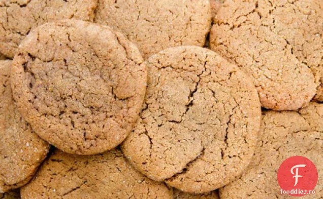 Cookie-Uri Mari De Ghimbir Moale