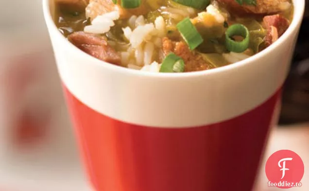 Pui-Tasso-Andouille Cârnați Gumbo
