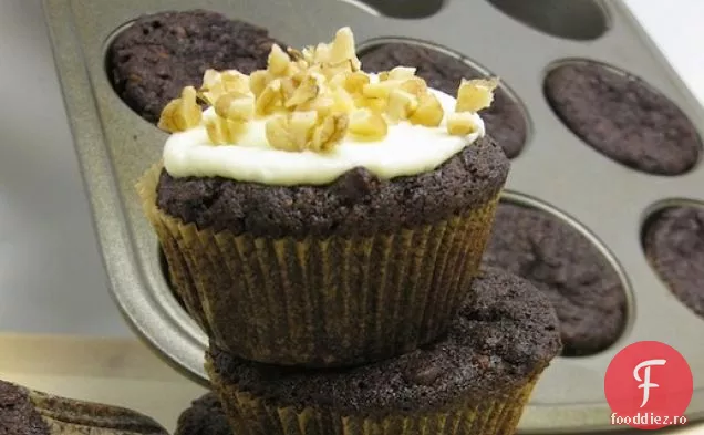Cupcakes Cu Dovlecei Cu Ciocolată
