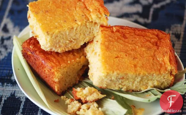 Torta de elote (tort de porumb)