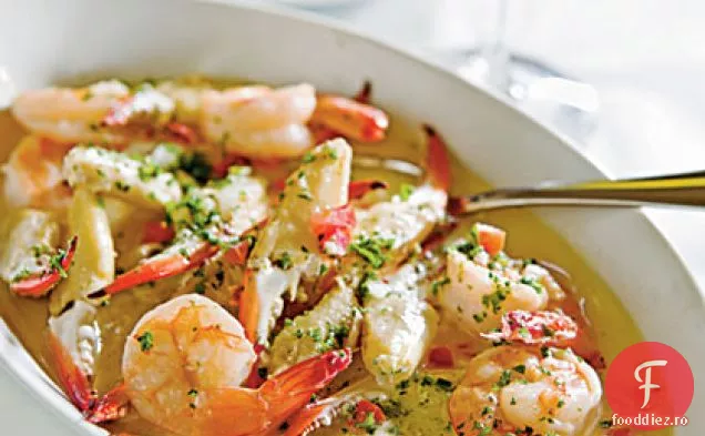 Creveți-și-Crab deget Scampi