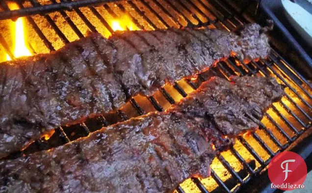 Friptură de fustă cu Miso roșu