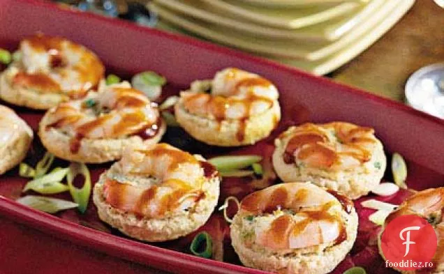 Biscuiți cu creveți și crupe