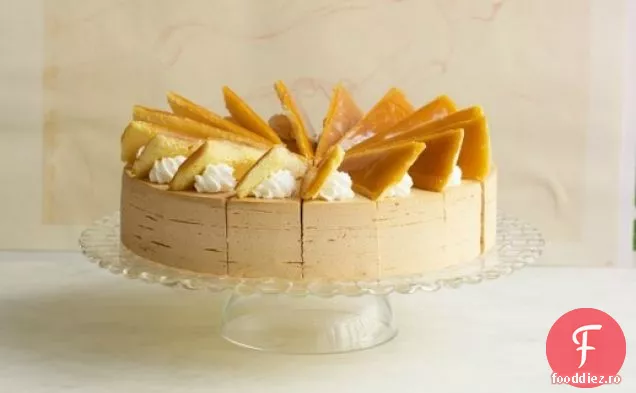 Tort Cu Strat De Cremă De Caramel