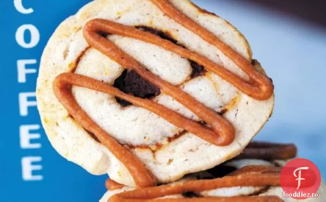 Cookie-urile Swirl de dovleac ale camionului tratează