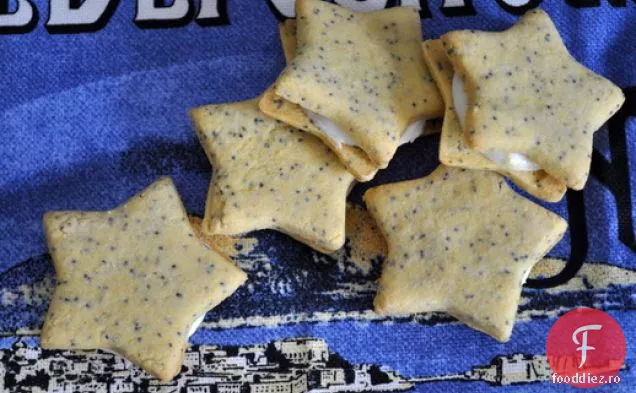 Cookie-Uri Sandwich Cu Mac De Lămâie