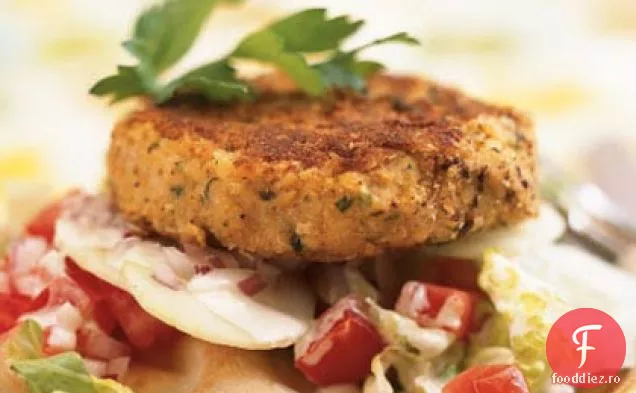 Burgeri Falafel Cu Față Deschisă