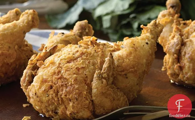 Găinile de vânat Cornish prăjite de Pat