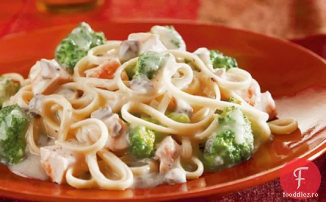 Pui Și Broccoli Alfredo