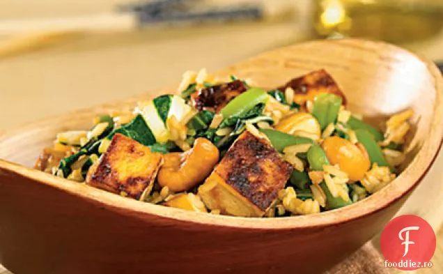 Orez prăjit Thailandez cu Tofu