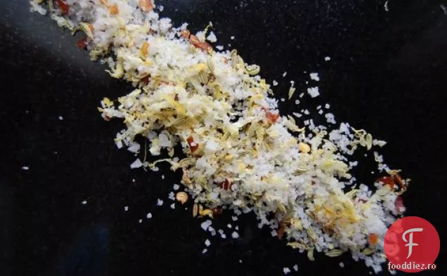 Sare de lămâie cu fenicul și Chili