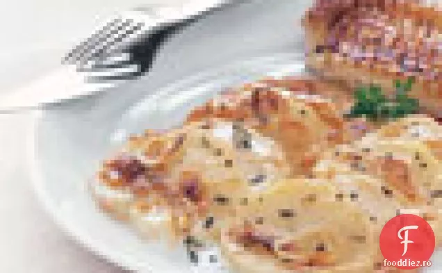 Gratin de cartofi și napi