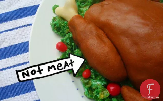 Cakespy: tort de gâscă de Crăciun Trompe L ' oeil
