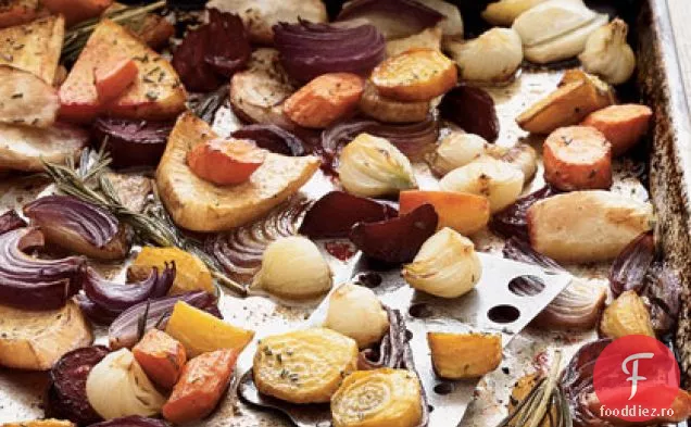 Legume Rădăcinoase Prăjite Balsamic-Rozmarin