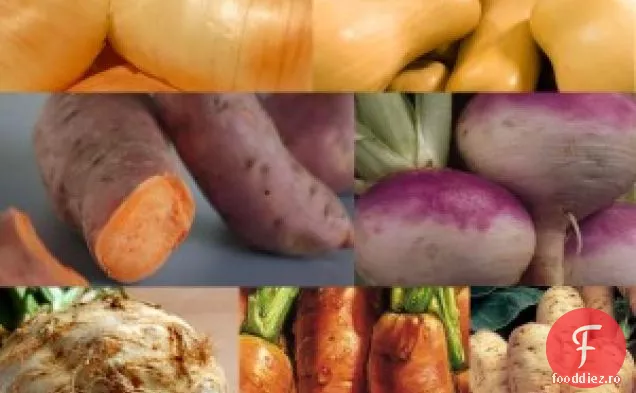 Supă De Legume Rădăcină De Iarnă Prăjită