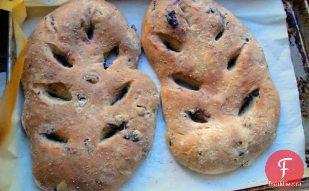 Gatiti cartea: provensal Olive Fougasse