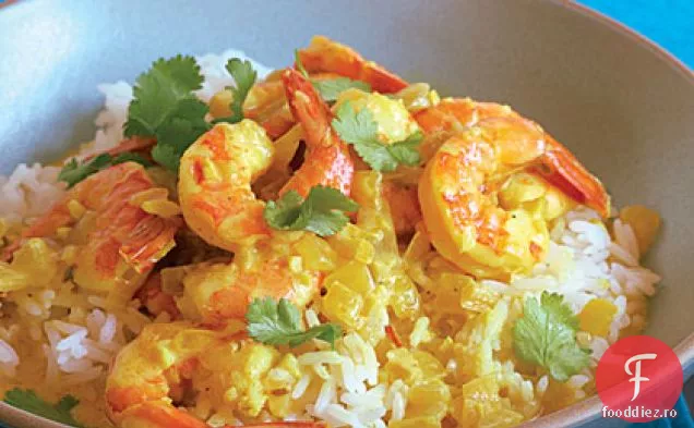 Curry De Creveți De Nucă De Cocos